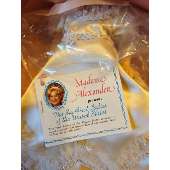 Madame Alexander - Louisa Adams - First Lady #1506 - Box & Tag - Picture 8 of 12